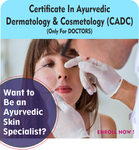 GIADA Ayurvedic Dermatology Cosmetology Courses after BAMS